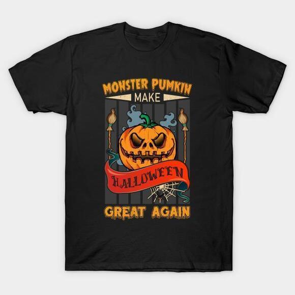 Other - Monster Pumpkin Make Halloween Great Again Tshirt